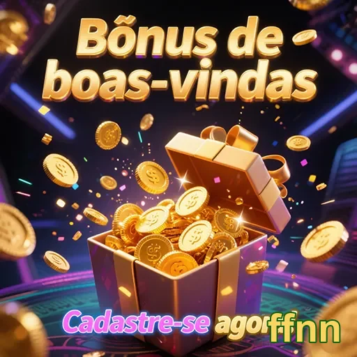Imagem sobre o bônus de boas-vindas do site ffnn, destacando ofertas para novos usuários.