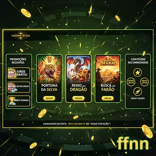 Promoções de cassino no Brasil disponíveis no site ffnn.