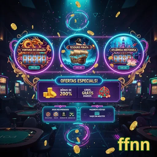 Jogador experimentando slots em cassino online